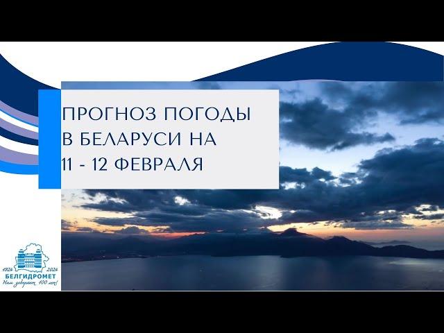 Прогноз погоды в Беларуси на 11-12 февраля 2025 года