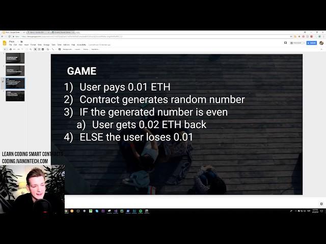 Ethereum Game Coding - Programmer explains