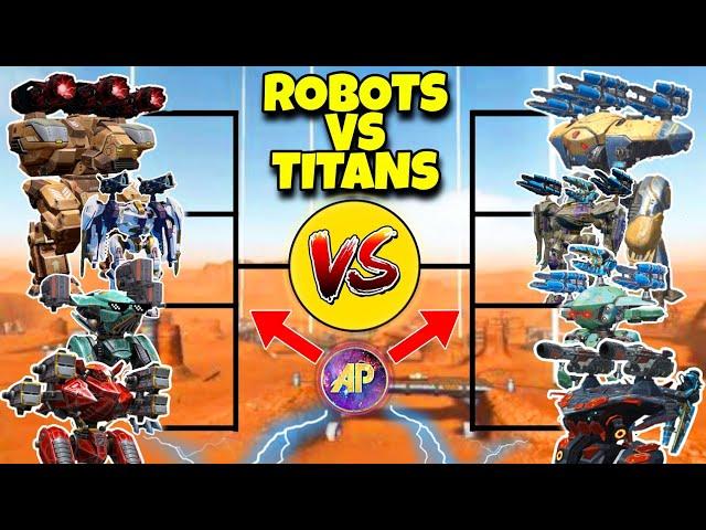  ALL ROBOTS VS TITANS ABILITIES COMPARISON! || WAR ROBOTS WR ||