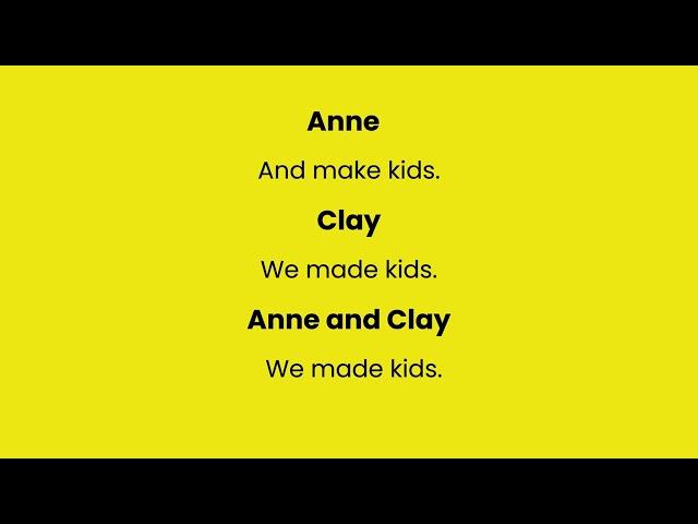"We Made Kids" from Regretting Almost Everything - Lyric Video