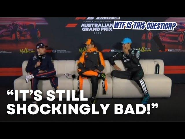 Max Verstappen FUNNY Answer on His Relationship with George Russell after Australian GP