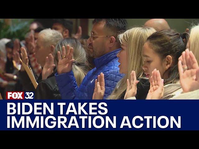 'Americans last and illegals first': Reaction to Biden taking immigration action