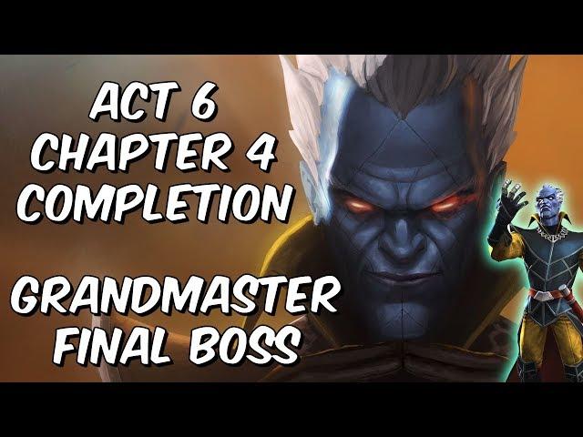 Grandmaster Final Boss Time - Act 6 Chapter 4 Completion - Marvel Contest of Champions