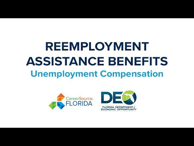 How To Meet The Work Registration Requirement For Florida’s Reemployment Assistance Benefit Program