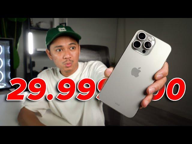 SEHARGA MOTOR! - iPhone 15 Pro Max iBox Unboxing