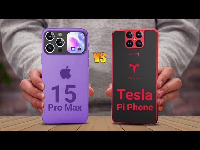 iPhone 15 Pro Max vs Tesla Phone Pi ️ SPEC WORLD