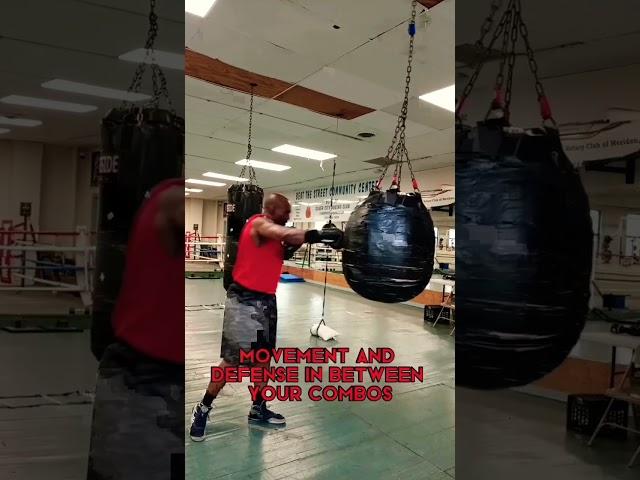 How To Be Defensively Responsible During Combos #boxingtraining #boxingdrills #youtubeshorts #shorts
