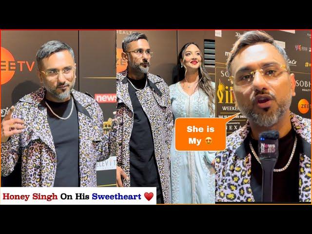 Honey Singh Live At The Green Carpet Of IIFA 2024  Talk About Her Rumoured Girlfriend 