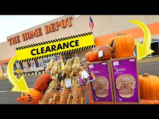 AWESOME HOME DEPOT HALLOWEEN 2023 CLEARANCE HAUL !! ANIMATRONICS PROPS AND DECOR