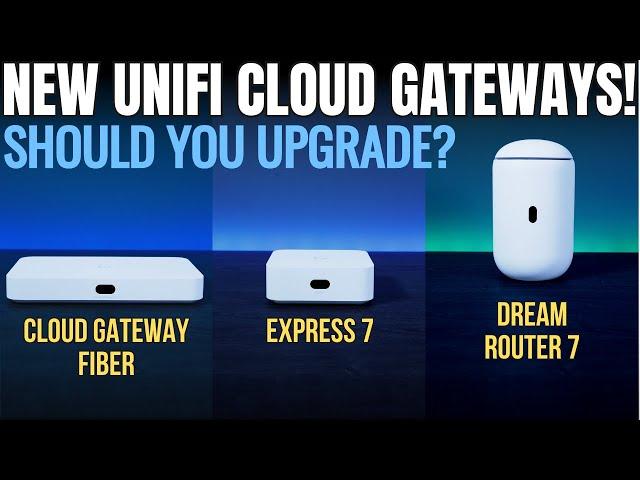 Which is the BEST New UniFi Cloud Gateway? (UCG-Fiber vs. UX7 vs. UDR7)