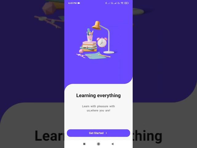 Education app in flutter #coding #shorts #youtubeshorts #flutter #coder #html #webdesign #css