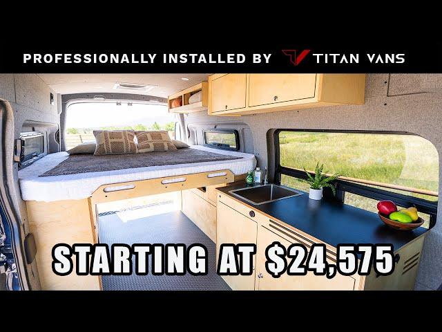 Fully Installed Van Conversion for Under $25k | Timber x Titan Vans