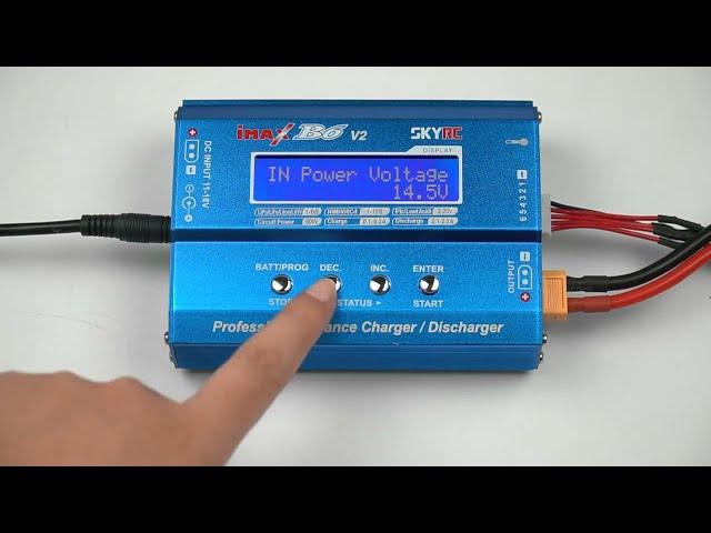 Original SKYRC iMAX B6 V2 60W 6A Lipo Battery Balance Charger Discharger With 90W Adapter