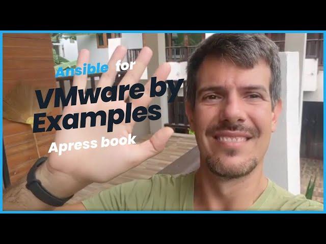 Ansible For VMware By Examples book authored by Luca Berton published by Apress pre-order NOW