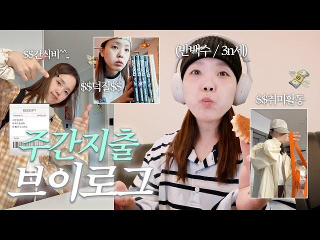 30대 반백수는 일주일에 얼마를 쓸까? 주간지출 VLOG ㅣ취미비용 • 덕질비용 • 식비 • 간식비 • 집밥 • 생활비 • 쇼핑..은 참는중..