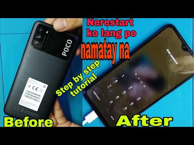 Poco M3 Dead After Restart  And Update  Fix | Step by Step Tutorial | 100% Work with tips sa dulo !!