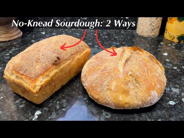 The Easiest (Actually) No Knead Sourdough Bread on YouTube