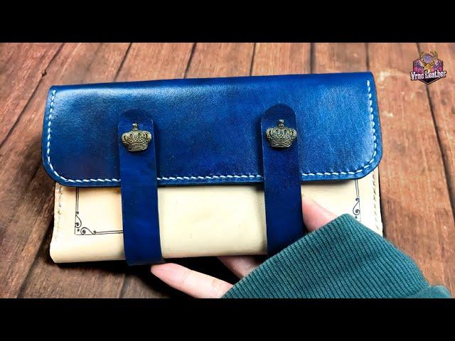 I Made a Satchel Wallet | Vrnc Leather Crafts