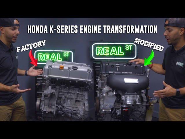 Honda K-Series Engine Transformation - Stock To Modified