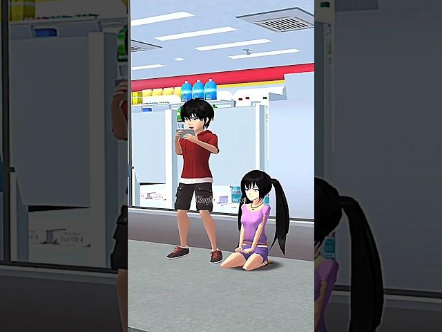 Because of playing games all the time, it became like this  #sakuraschoolsimulator #sakura #saku...