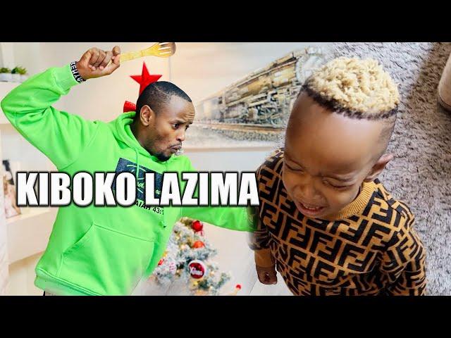 KIBOKO LAZIMA !!! DISCIPLINING TAJI | OUR NANNY IS BACK