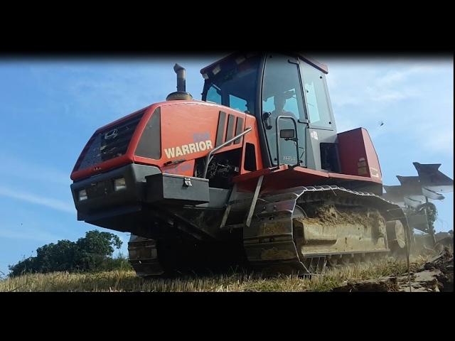 [PLOWING] scaip warrior STX260 con aratro quadrivomere-fuorisolco nardi