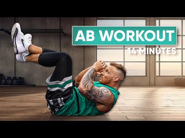 ABS & CORE Workout to Follow Along from Home (14 Minutes)