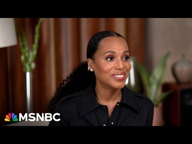 Kerry Washington gets real about the 2024 election