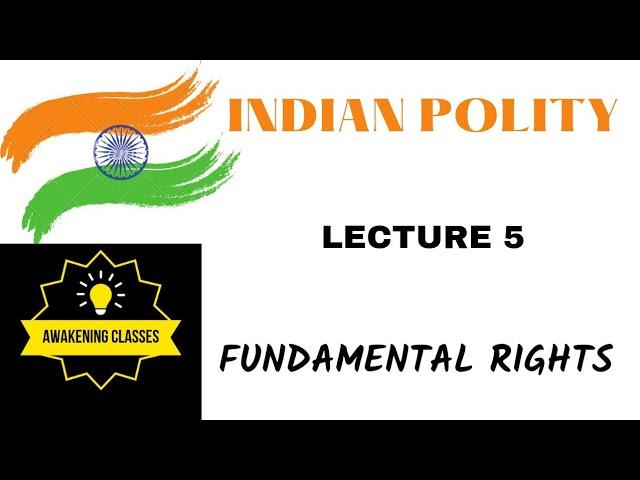 FUNDAMENTAL RIGHTS 1| INDIAN POLITY|INDIAN CONSTITUTION|