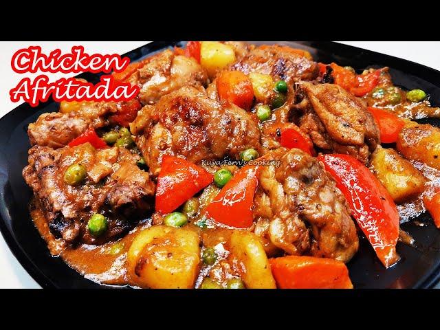 EASY CHICKEN AFRITADA!!!