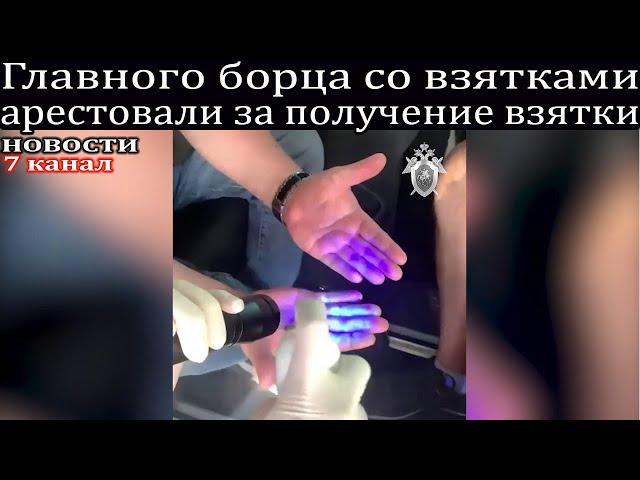 Главного борца со взятками арестовали за получение взятки.