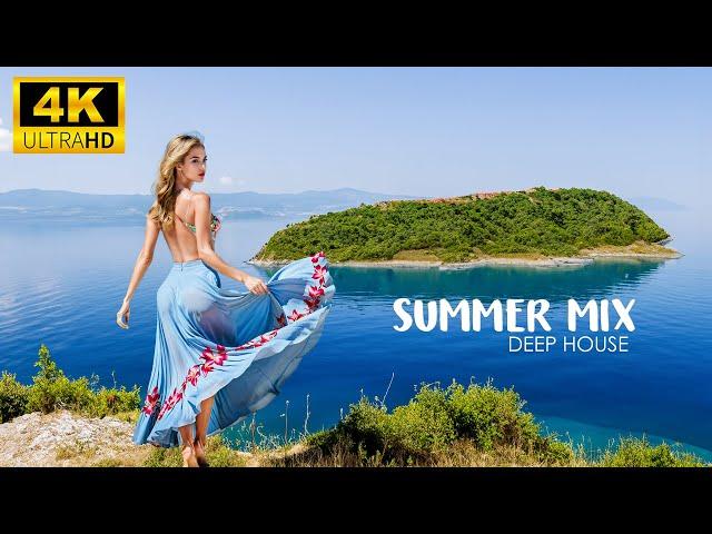 4K Albania Summer Mix 2024  Relaxing House Mix 2024 - Best Of Tropical Deep House Music Chill Out