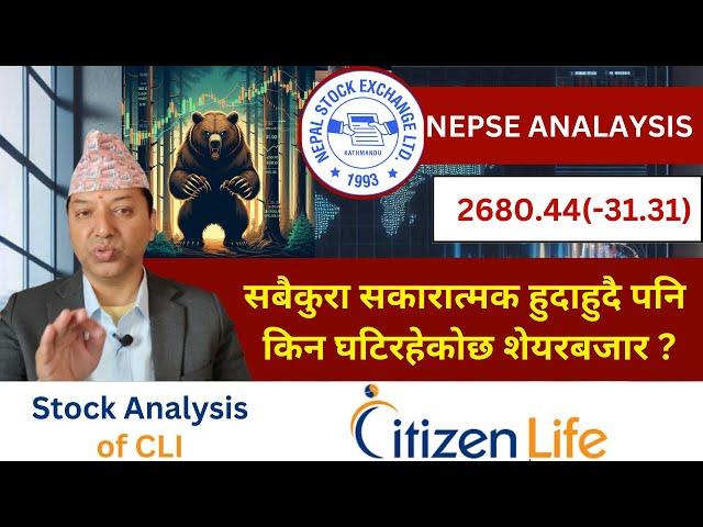 NEPSE Technical Analysis/NEPSE Update/NEPSE Chart Analysis/CLI Analysis /Raju Paudel.