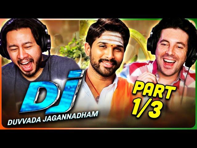 DJ: DUVVADA JAGANNADHAM Movie Reaction Part (1/3)! | Allu Arjun | Pooja Hegde | Rao Ramesh