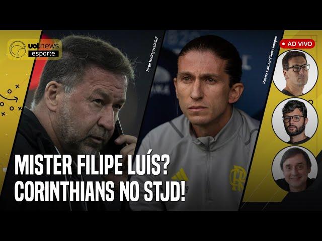  ARNALDO E TIRONI: FILIPE LUÍS É UM ACERTO DO FLAMENGO? CORINTHIANS ACIONA O STJD!