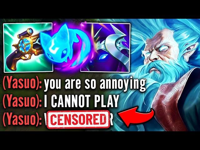 Zilean top destroys the enemy's Mental and I show you why (YASUO WAS MALDING)