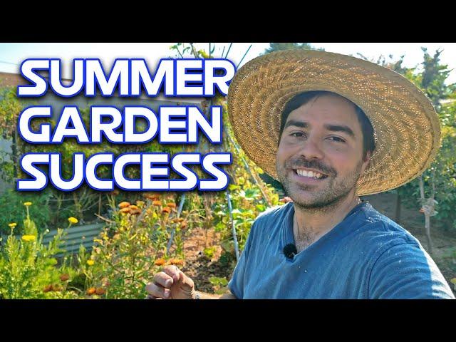 How I Setup My Garden For Late Summer Success!