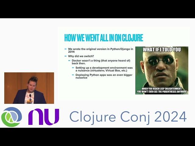 "Getting 50,000 Companies on Board with Clojure" by Cam Saul