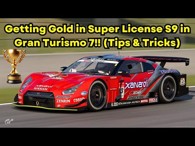 Gold Tips & Tricks in Super License S9 “Deep Forest Raceway” in Gran Turismo 7 (Time Attack)