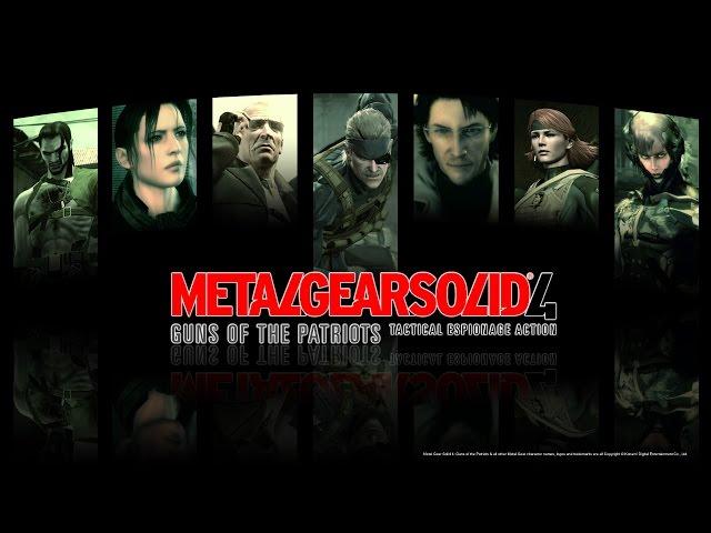 Metal Gear Solid 4 - The Movie [HD] Полный фильм