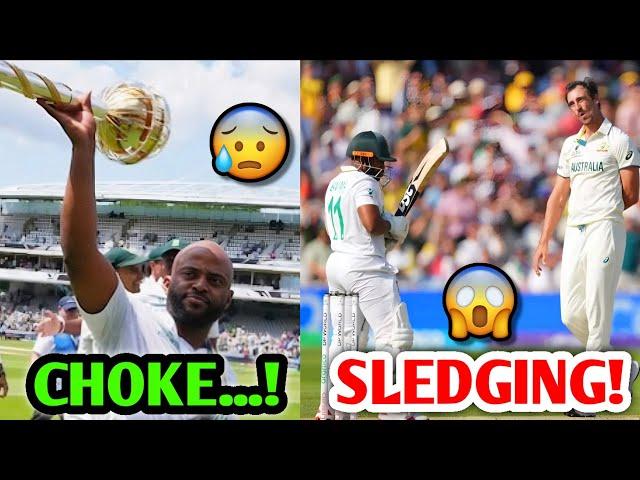 "CHOKER" Bavuma on Australia SLEDGING! | WTC Final Australia vs South Africa Cricket News Facts