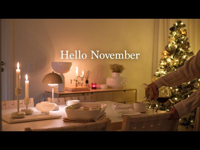 Hello November I Cozy & Slow Autumn DaysI Preparing for Winter I Seasonal living  I Cooking, Baking