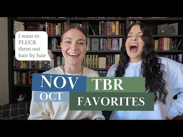 NOVEMBER TBR | Plus Oct Favs!