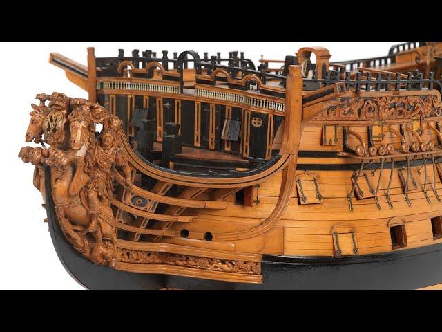 3 Ship models Royal William (1719); Warship; First rate; 100 guns | Relaxing classical music