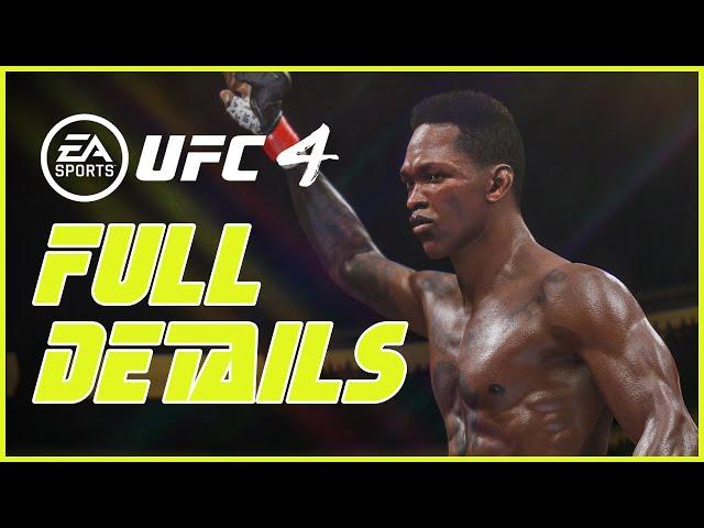 EA Sports UFC 4 FULL REVEAL DETAILS