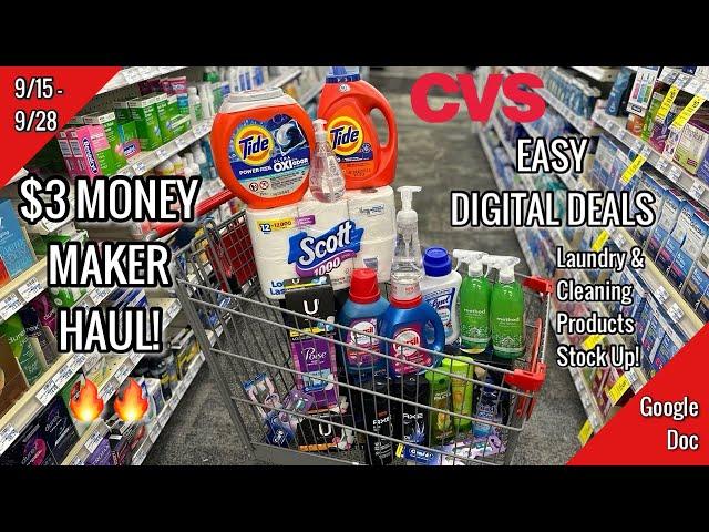 CVS Free & Cheap Digital Coupon Deals & Haul |9/15 - 9/28| MONEY MAKER WEEK! | Learn CVS Couponing