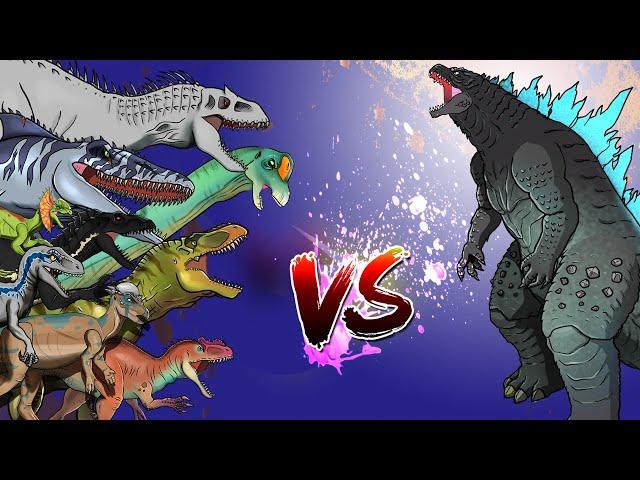 NEW Dinosaurs Battle | Godzilla VS Jurassic World Dinosaurs