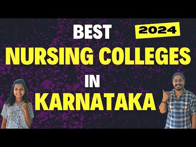 Best Nursing Colleges In Karnataka in 2024  #nursingcolleges #nursing Must Watch-Nursing Career! 