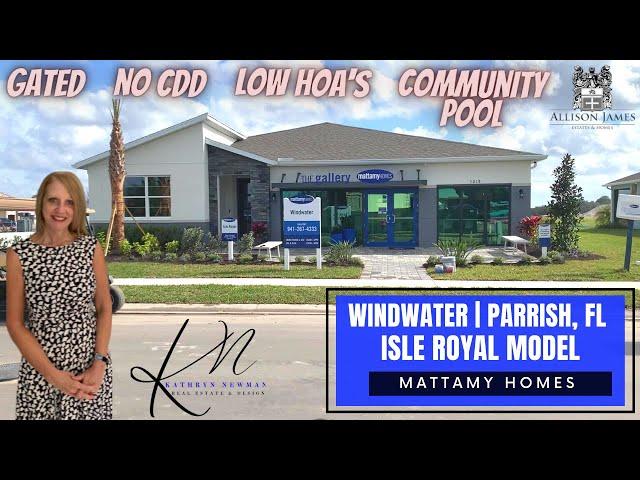 Parrish, FL | New Home Community | Windwater by Mattamy Homes | Isle Royal Model Tour | 2867 Sq. Ft.