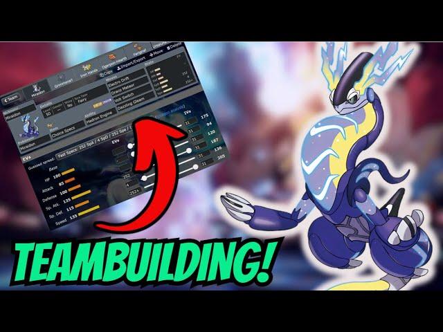 Let's TEAMBUILD with Miraidon!  Pokémon Scarlet & Violet VGC | Regulation G